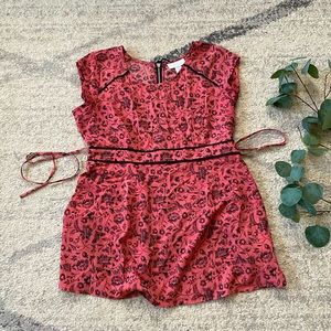 •MOTHERHOOD MATERNITY• Medium Coral Maternity Dressy Top